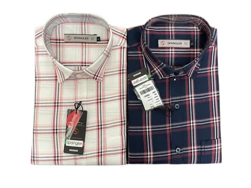 Full Sleeve Mens Check Shirts