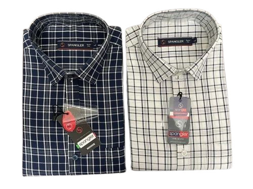 Mens Casual Check Shirt