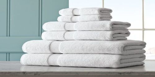 Plain White Towels - Color: Various