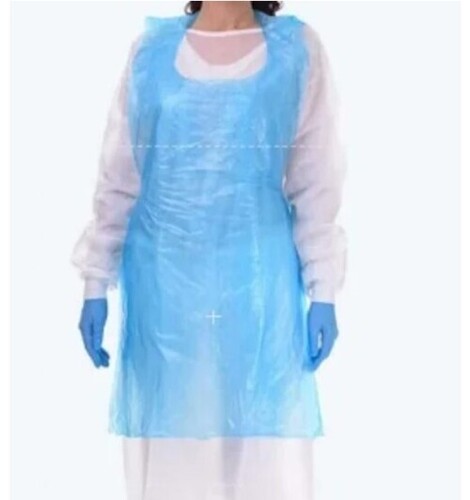 Plastic Apron - Plastic Material, Plain Design, All Sizes Available , Versatile Usage In Various Applications