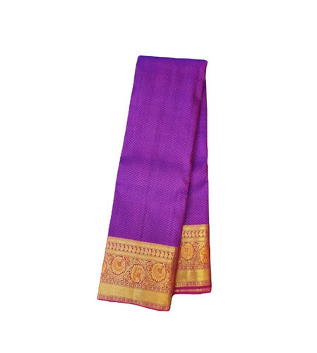 Purple Kancheepuram Silk Sarees