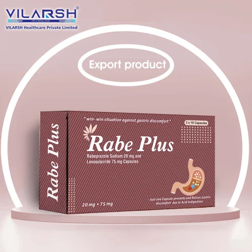 Rabeprazole Sodium And Levosulpiride Capsules - Medicine Type for Hospital and Clinic Use | Prescription Required, Store in Cool and Dry Place