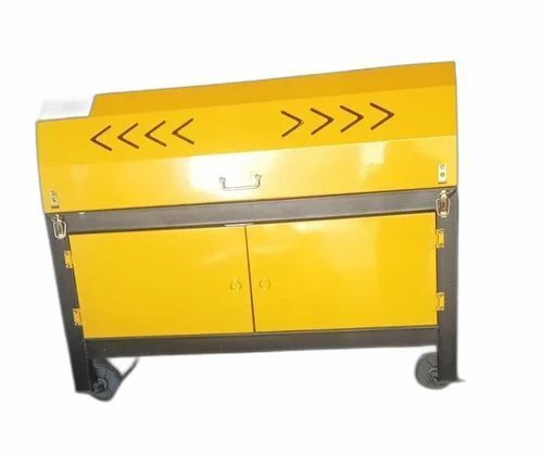 Rebar Decoiling Machine - Color: Yellow