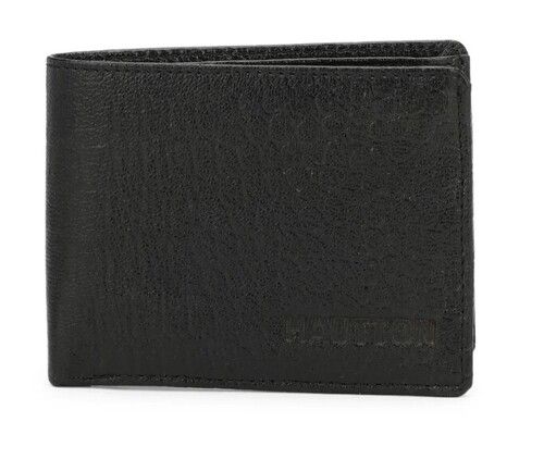 Black Leather Classic Wallet