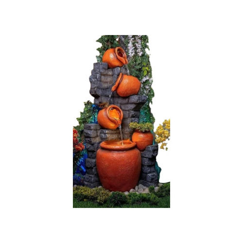 Brick Pot Stone Fiber Glass Water Fountain