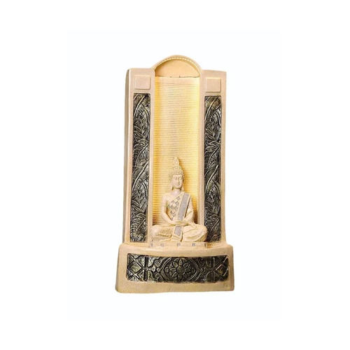 Fiber Glass Meditating Buddha Water Fountain