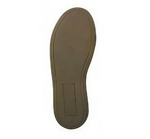 Flat Chappal TPR Sole - TPR Material, Portable Design, Black Color | Rust Proof, Versatile Footwear for All Occasions
