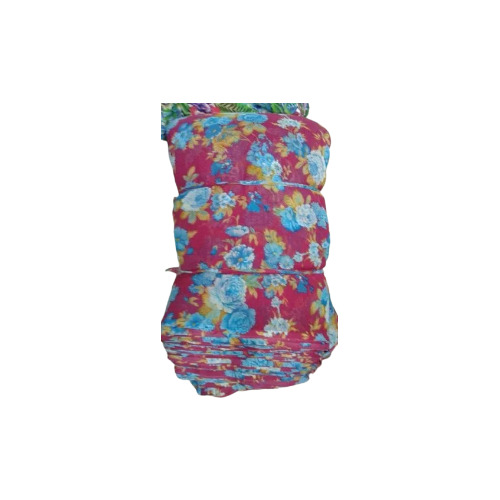 Floral Printed Poly Georgette Fabric