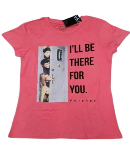 Ladies Pink T Shirt