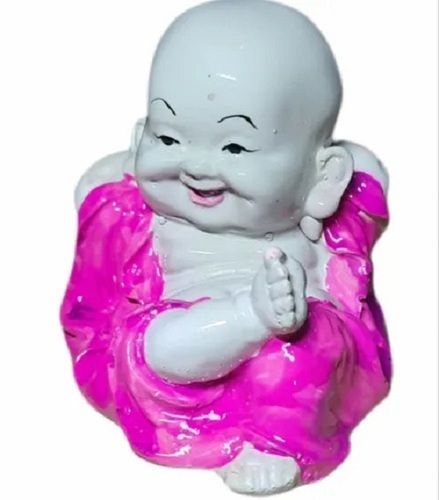 Laughing Baby Buddha Resin Statue