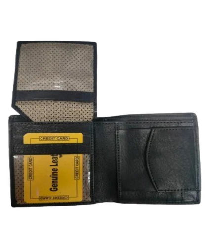 Leather Plain Wallet