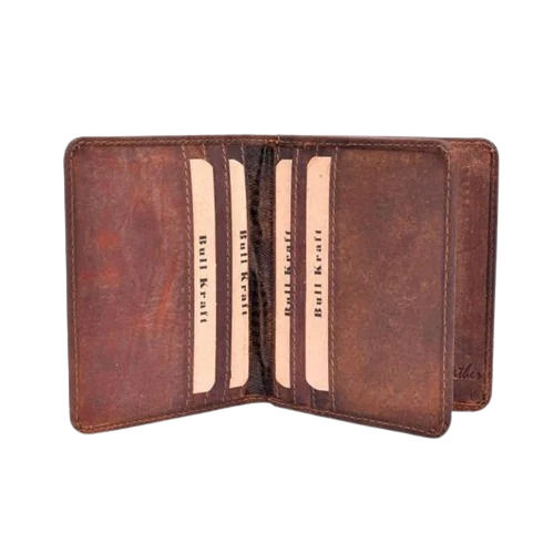 Mens Brown Leather Wallet