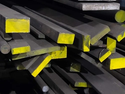 Metal Bars - Premium Quality Tool Steel, 10 ft Height, 10 mm Thickness, Silver Color, Square Shape