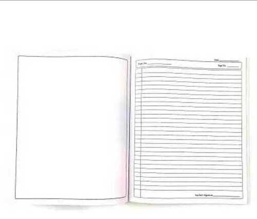 Practical Note Book - New, Rectangular Shape, White Page Color | Eco Friendly, Soft Texture, Impeccable Finish, Good for School & College
