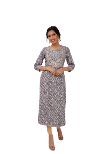 Regular Fit Ladies Designer Kurti