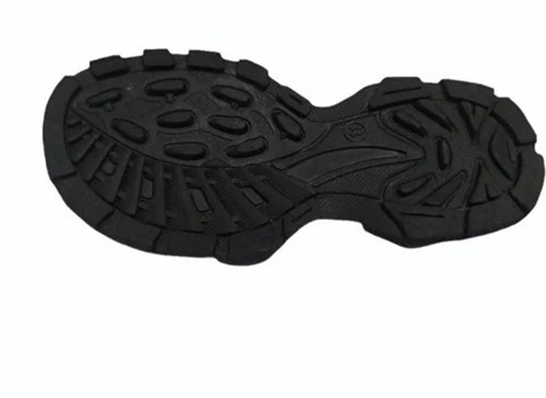 Rubber Sandal Sole - Rubber Material, Size 6-10, Color Black, 12 mm Thickness | Washable, Unisex Design, Suitable for Kids