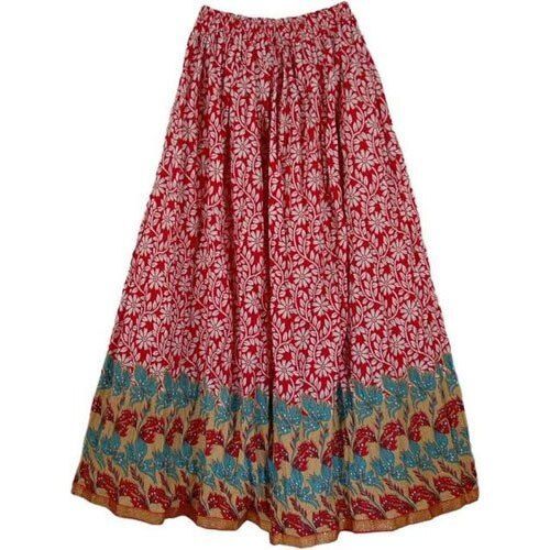 Cotton Long Skirt