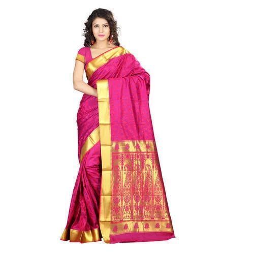 Ladies Silk Cotton Designer Saree