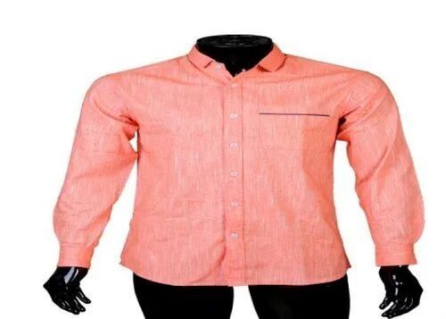 Orange Plain Shirt