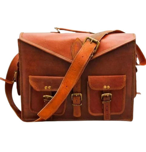 Pure Leather Messenger Bag