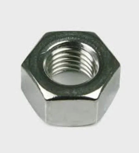 Mild Steel Hex Nut - 2 mm Nominal Diameter | Polished, Rustproof Design