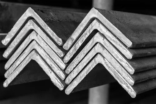 Stainless Steel Angle - High Strength, Rust Free, Durable Design | Ideal For Construction, Silver Grey Finish