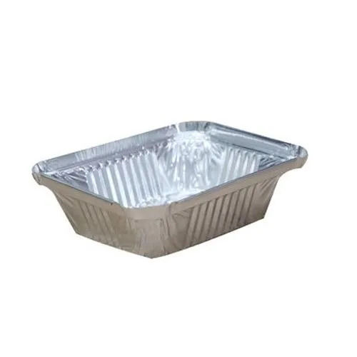 Aluminium Silver Foil Food Container,