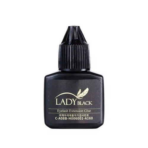 Eyelash Extention Lady Black Glue 10g