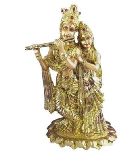 Fiber Radha Krishna Statues