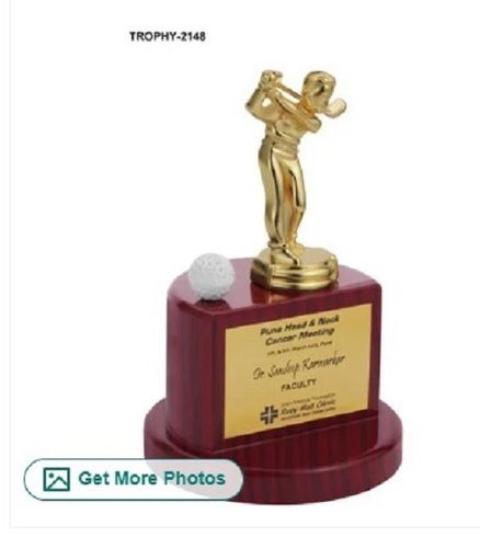 Golf Winner Trophy - Color: Various Colors