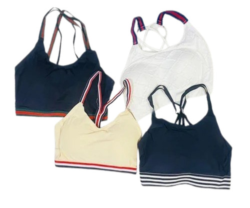 Ladies Sports Bra - Cotton, Free Size, Multicolor | Non Wired Design for Daily Wear, Machine Washable