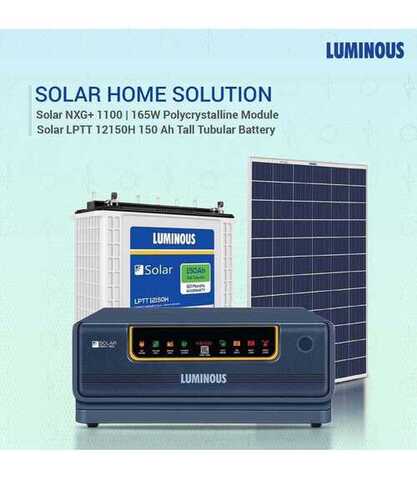 Luminous Solar Tabular Battery Set - Color: A