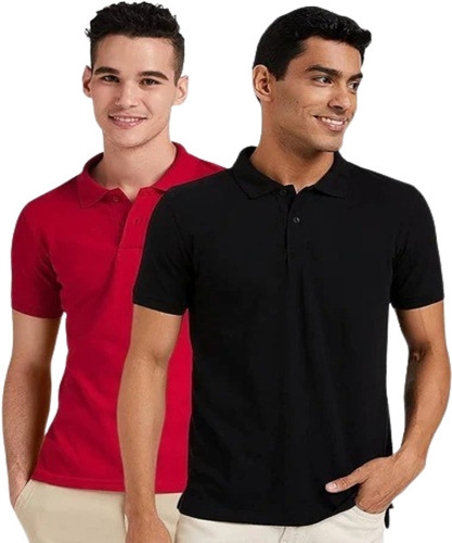 Men Regular Fit T-Shirt - Attractive Pattern, Short Sleeve , Black & Pink Polyester Fabric