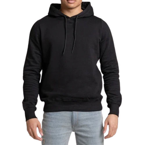 Mens Black Hoodies