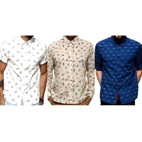 Mens Printed Shirt