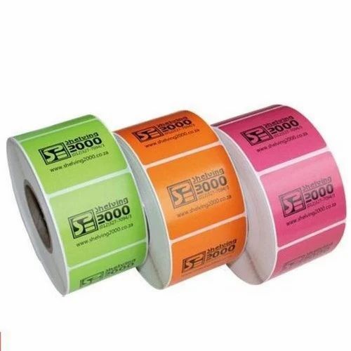 Printed Labels - Paper Material, Standard Size, All Colors | Lightweight, Easy to Apply, Self-Adhesive Sticker