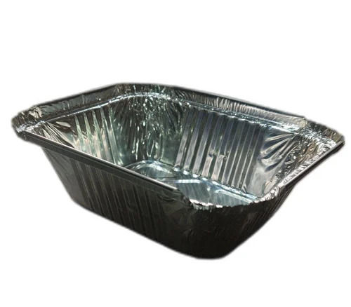 Silver Foil Food Container