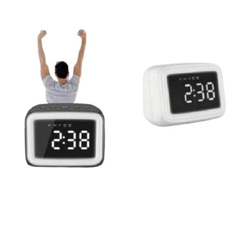 Wireless Speaker With Alarm Clock