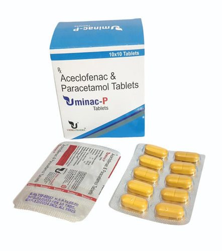 Aceclofenac Paracetamol Tablets