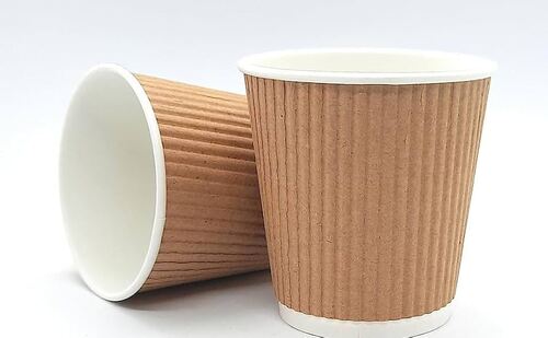 Beverages Disposable Cups - Color: Brown