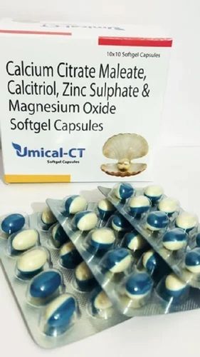 Calcitriol Calcium Zinc Magnesium Softgel Capsules