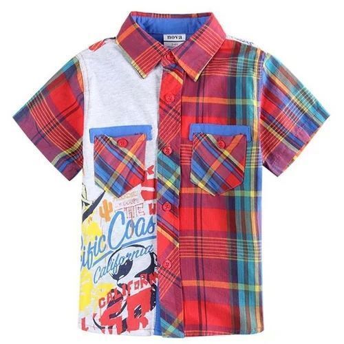 Kids Half Sleeve Shirt