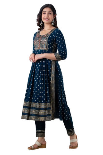 Rayon Printed Kurti