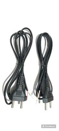 2 Pin Power Cord - Color: Black