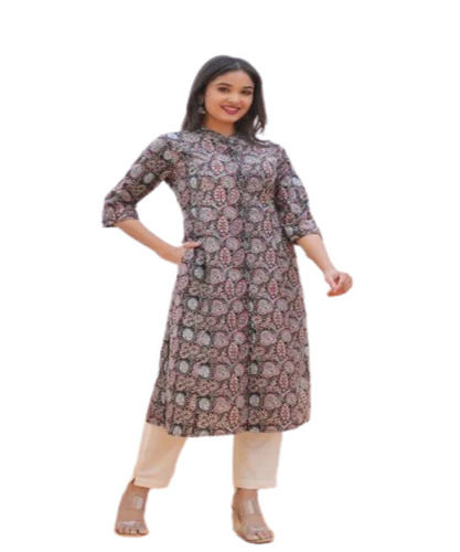 A Line Cotton Kurti