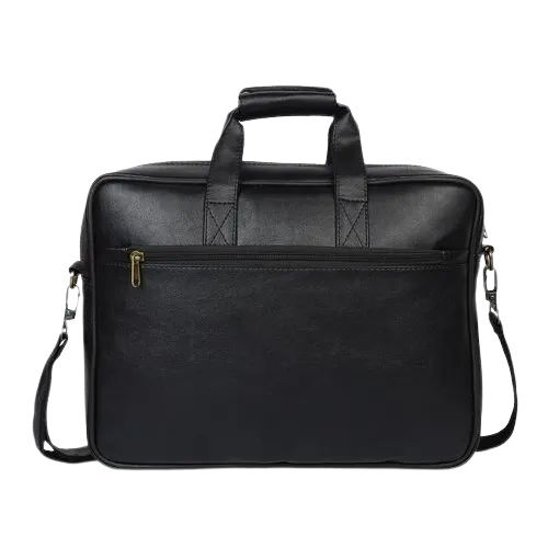 Black Leather Bag - Design: Attractive