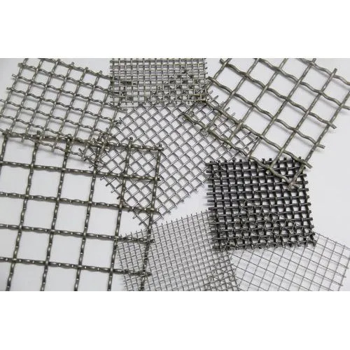 Stainless Steel Wire Mesh - Durable, Rust Free, High Strength | Silver and Grey Finish, Versatile Application