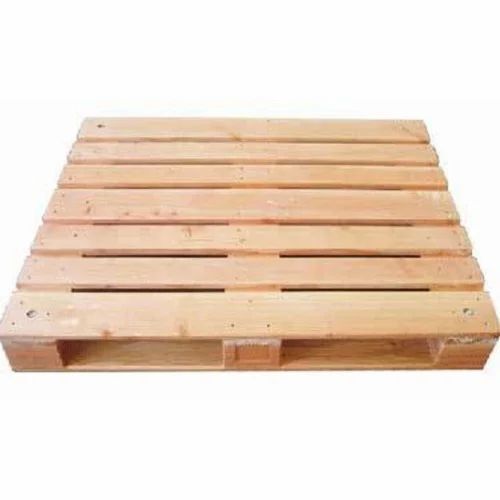 Four Way Wooden Pallet - Color: ----