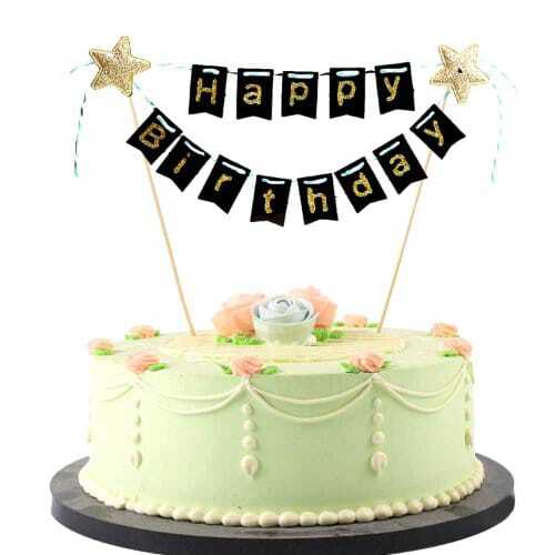 Happy Birthday Cake Topper