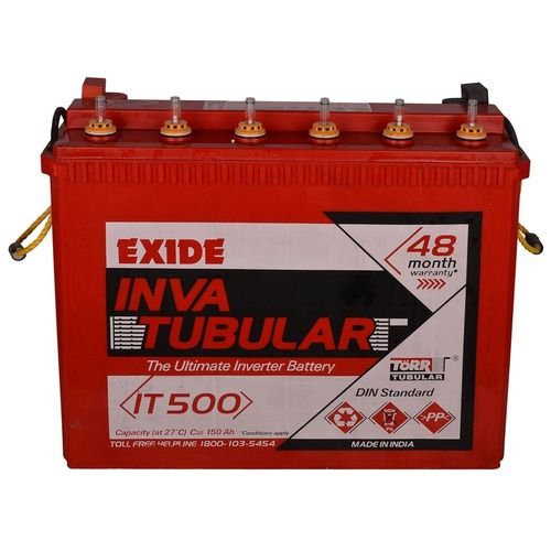 Inverter Battery Exide - Nominal Voltage: 12 Volt (V)